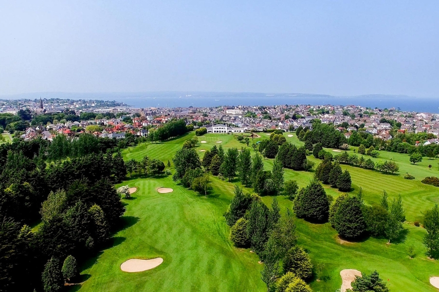 Golf course in Northern Ireland.