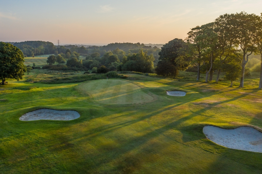 Golf course in Northern Ireland.