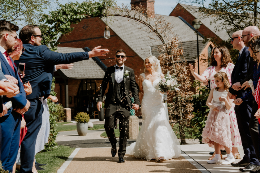 Wedding Couple Clandeboye Lodge