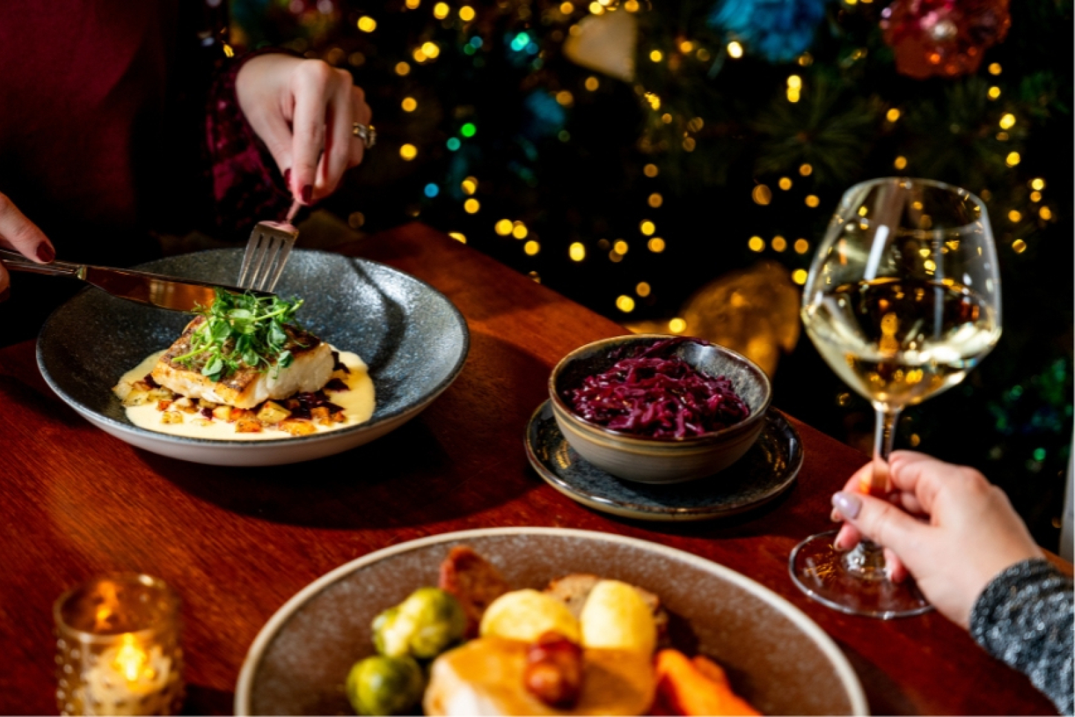 Festive dining at Coq & Bull with seasonal dishes and Christmas drinks